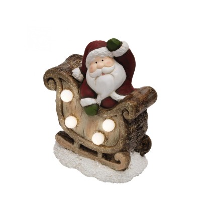 DECOR CERAMIC DE MASÃ CU LED, MOS CU SANIE KDC15/S